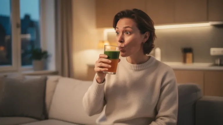 Niet ’s ochtends maar ’s avonds, dit detoxsap laat je dubbel zo snel afvallen