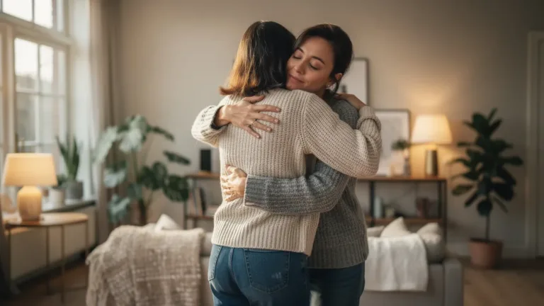 21 dagen lang mijn vrienden geknuffeld: dit deed het met mijn stressniveau