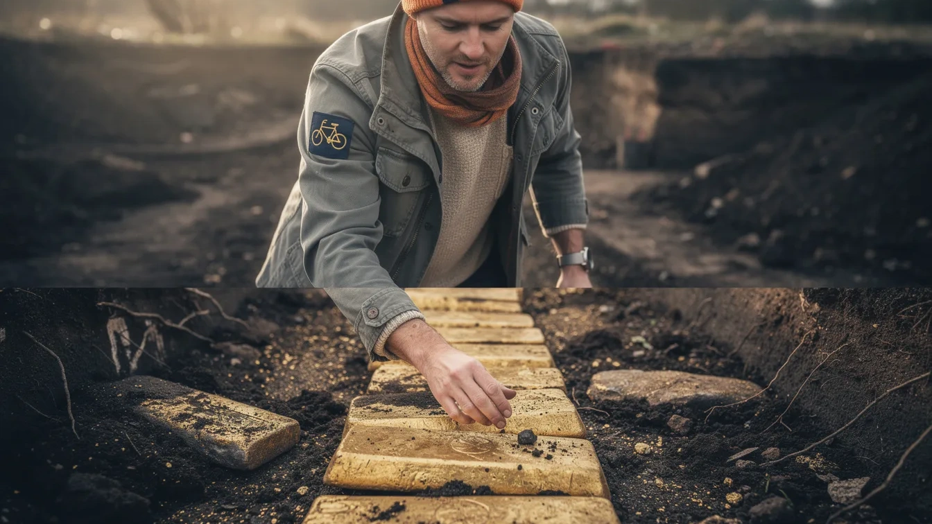 Archeologen onthullen waarom goudstaven kilometer ondergronds allemaal naar één land leiden