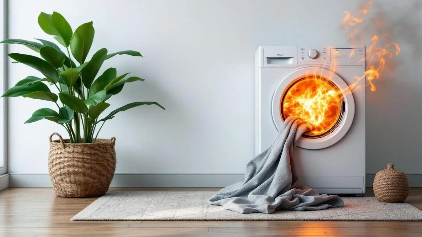 Brandbom in huis? De onbekende dreiging die van je wasdroger een levensgevaarlijk risico maakt
