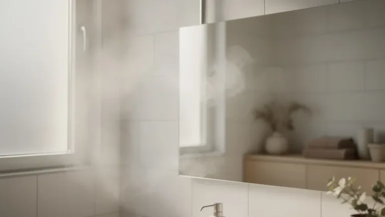 Condensvrije spiegels: De dagelijkse gewoonte die je badkamer helder houdt