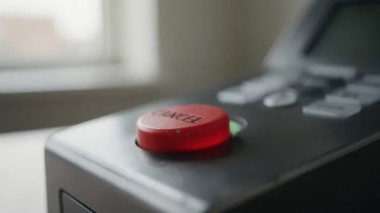 De ‘Annuleer’-truc: Waarom een bankmedewerker adviseert om altijd twee keer op de rode knop te drukken