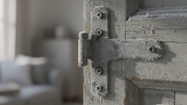 De echte reden waarom deuren harder piepen als de temperatuur onder nul zakt