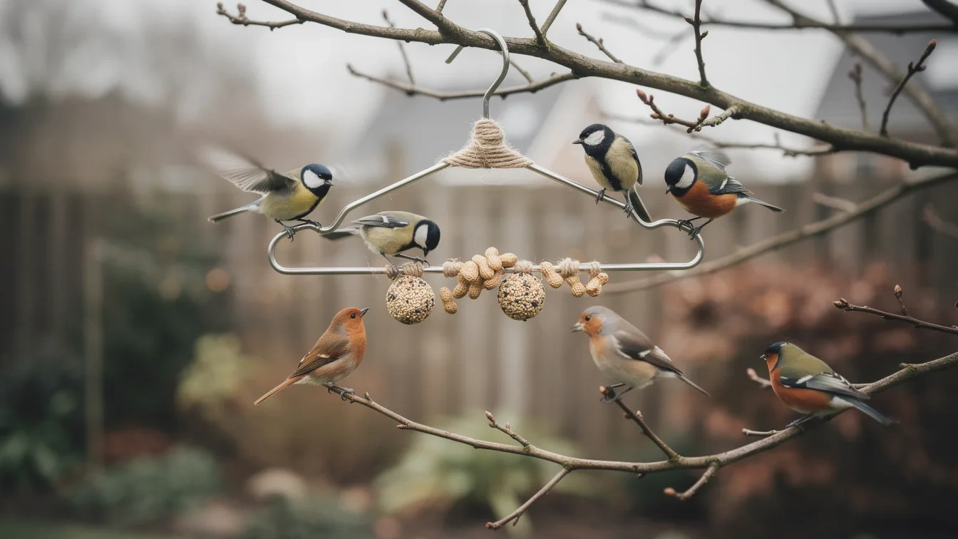 De hanger-hack: Hoe vogelvrienden een simpel item gebruiken als winterhulp