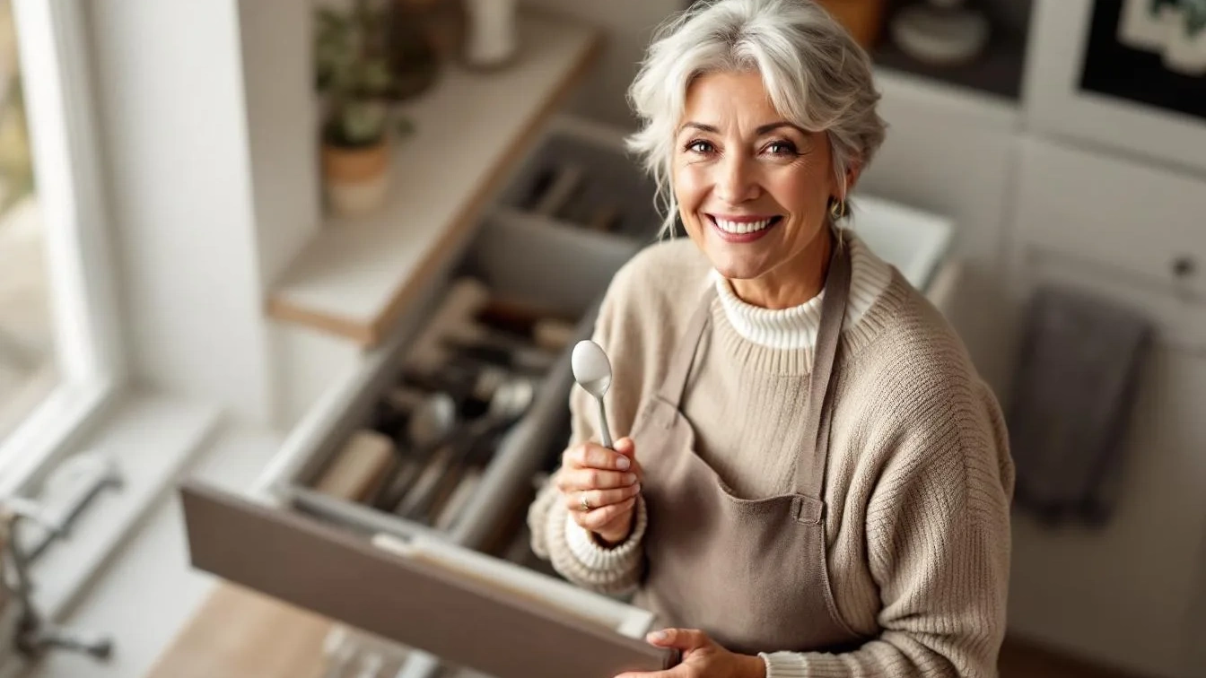 De ‘krijt-truc’: Waarom ervaren huisvrouwen altijd een krijtje in de besteklade leggen