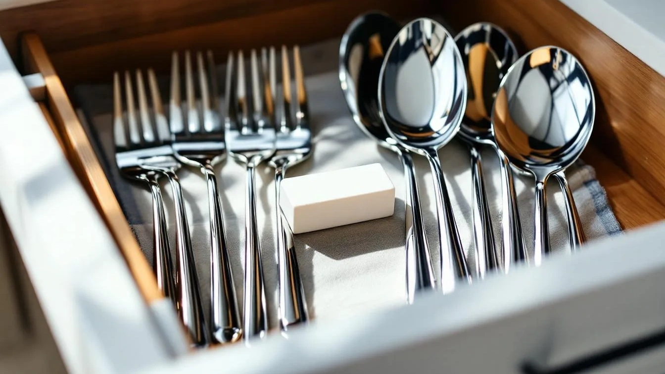 De ‘krijt-truc’: Waarom slimme huishoudens nu een stukje krijt in hun besteklade leggen