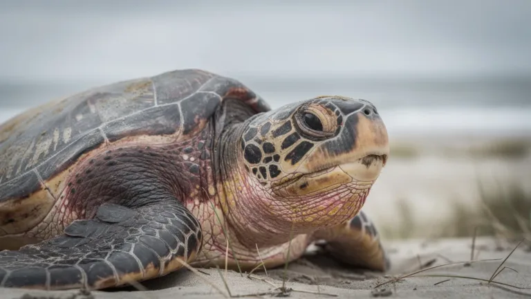 De legendarische lederschildpad: Het recordexemplaar dat filmmakers verbaasde