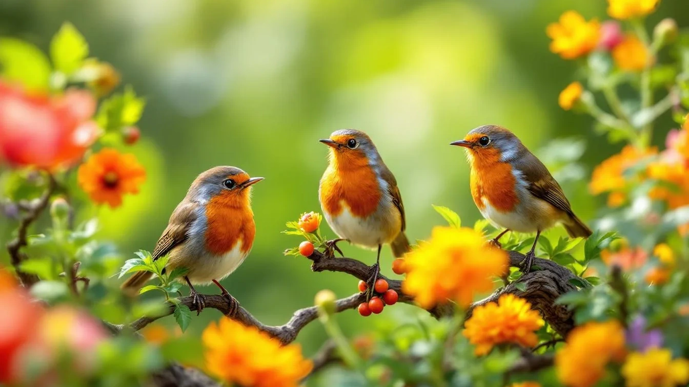De reden dat roodborstjes dit jaar massaal je tuin bezoeken
