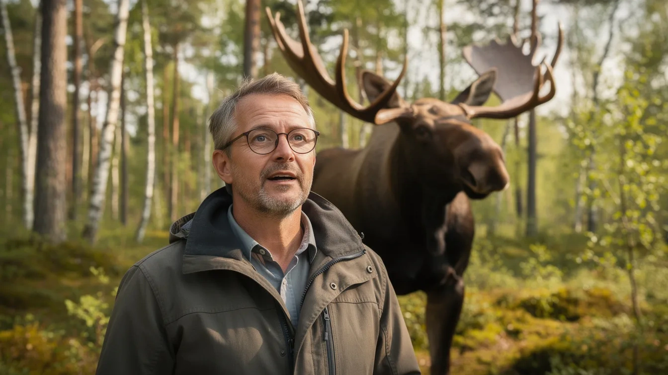 De reusachtige eland: Een wildbioloog verklaart deze recordwaarneming