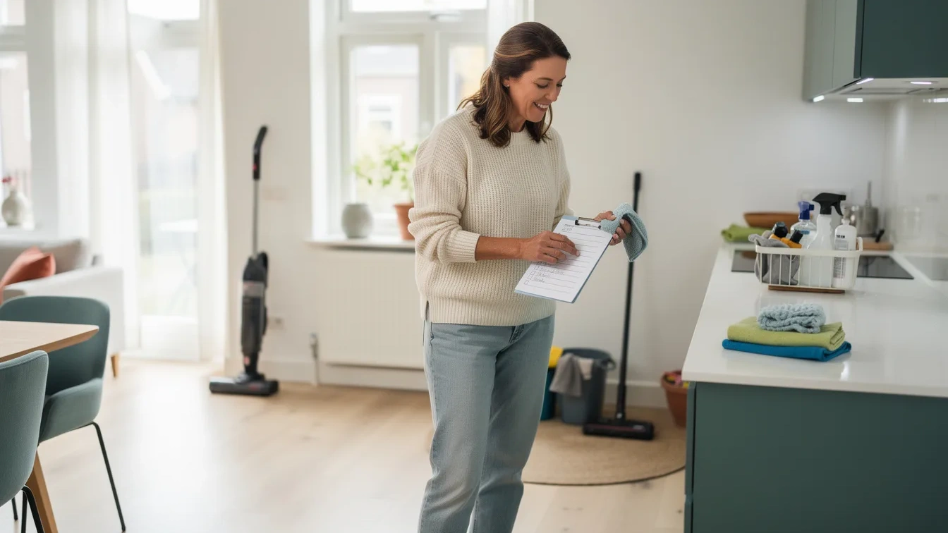 De schoonmaakvolgorde: De specifieke volgorde die uren werk bespaart