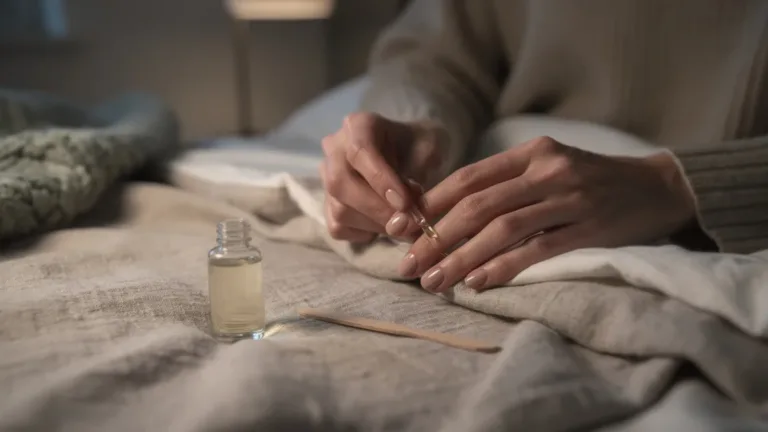 De simpele nagelkuur voor ’s nachts die broze tips in de winter redt
