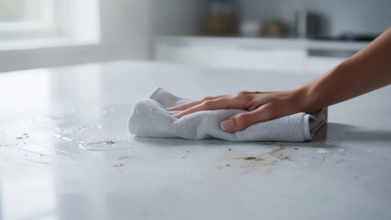 De snelle poetsbeurt: Waarom dit je oppervlakken langzaam vernietigt