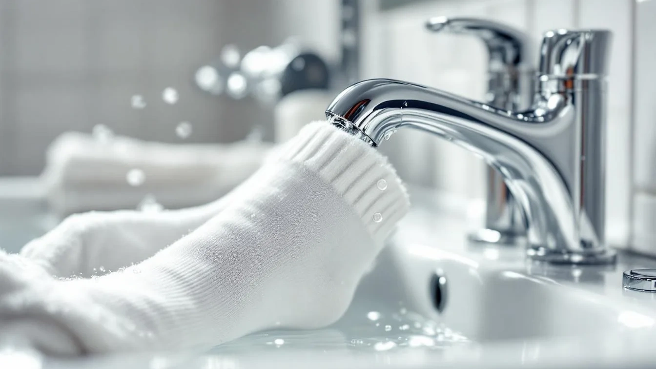 De vergeten sok methode waarom dit beter vocht absorbeert in de badkamer dan dure apparaten