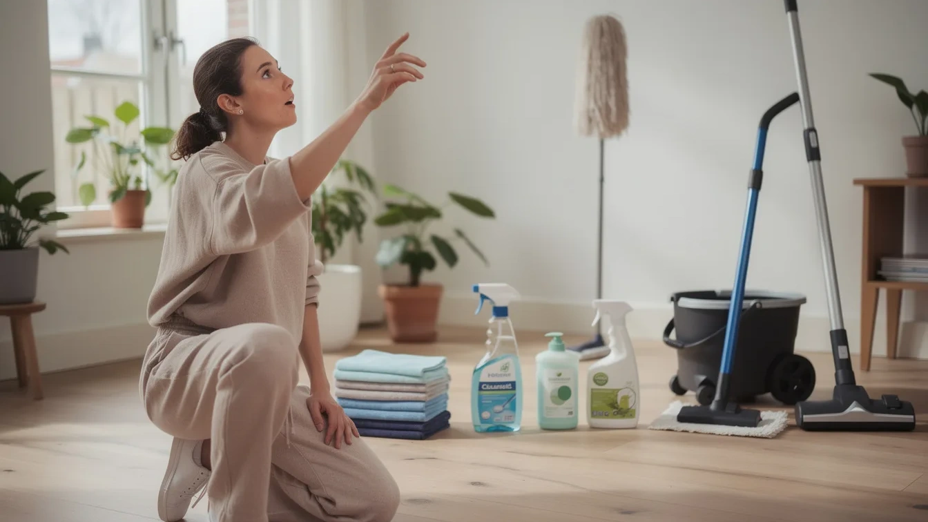 De volgorde van schoonmaken: Hoe experts hun inspanning halveren