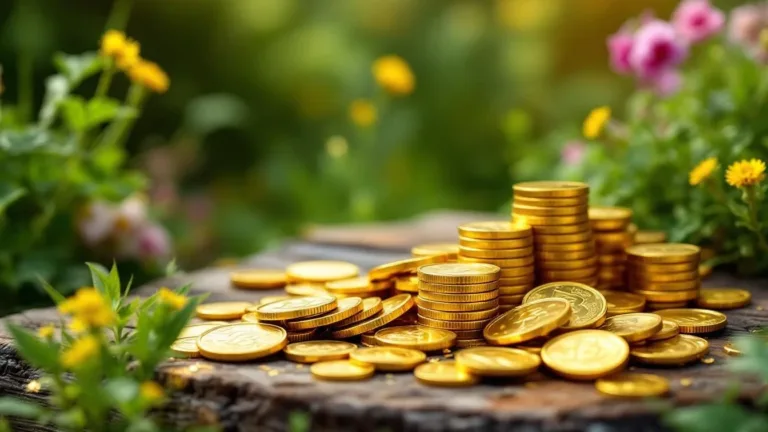 De vondst van de eeuw: gouden munten ontdekt in een simpele achtertuin