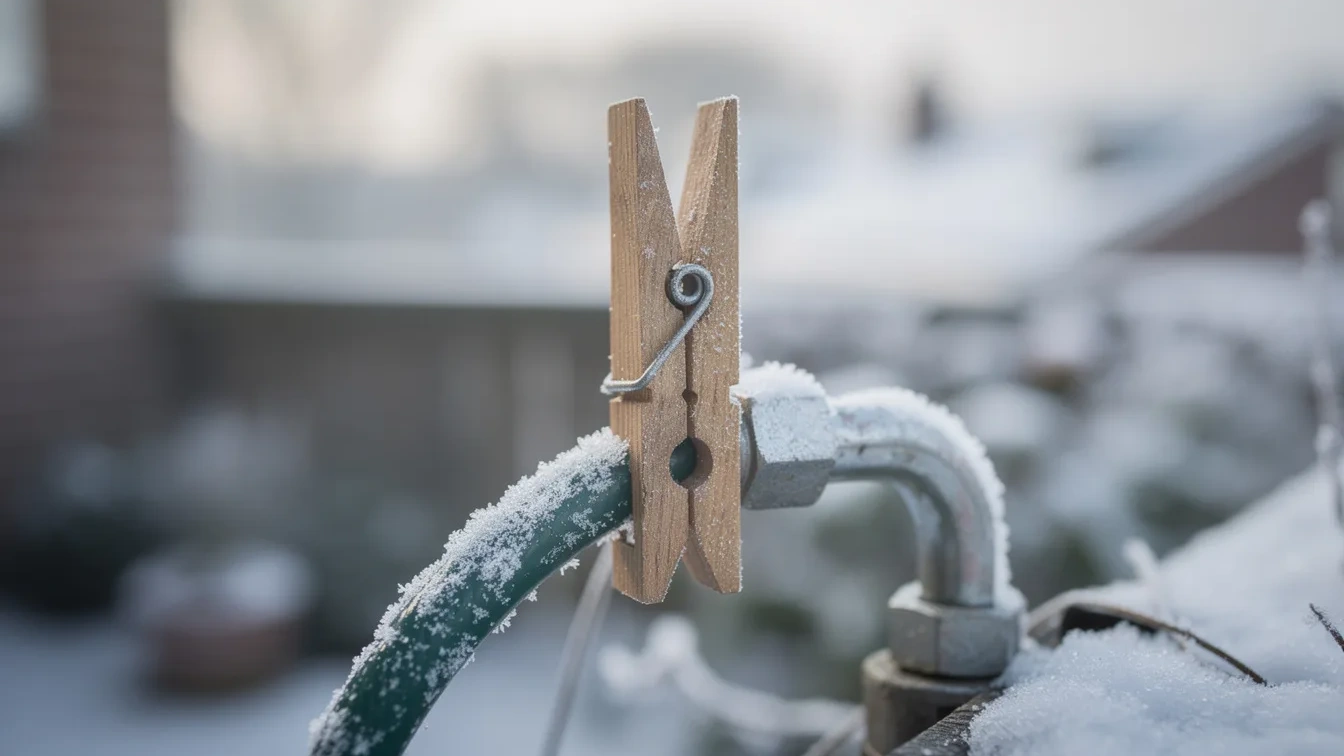 De wasknijper-truc: Hoe een oude methode winterproblemen oplost