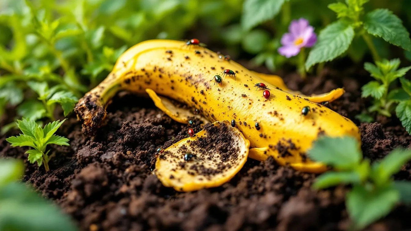 De ‘Bananentruc’: Waarom slimme tuiniers nooit meer bananenschillen weggooien