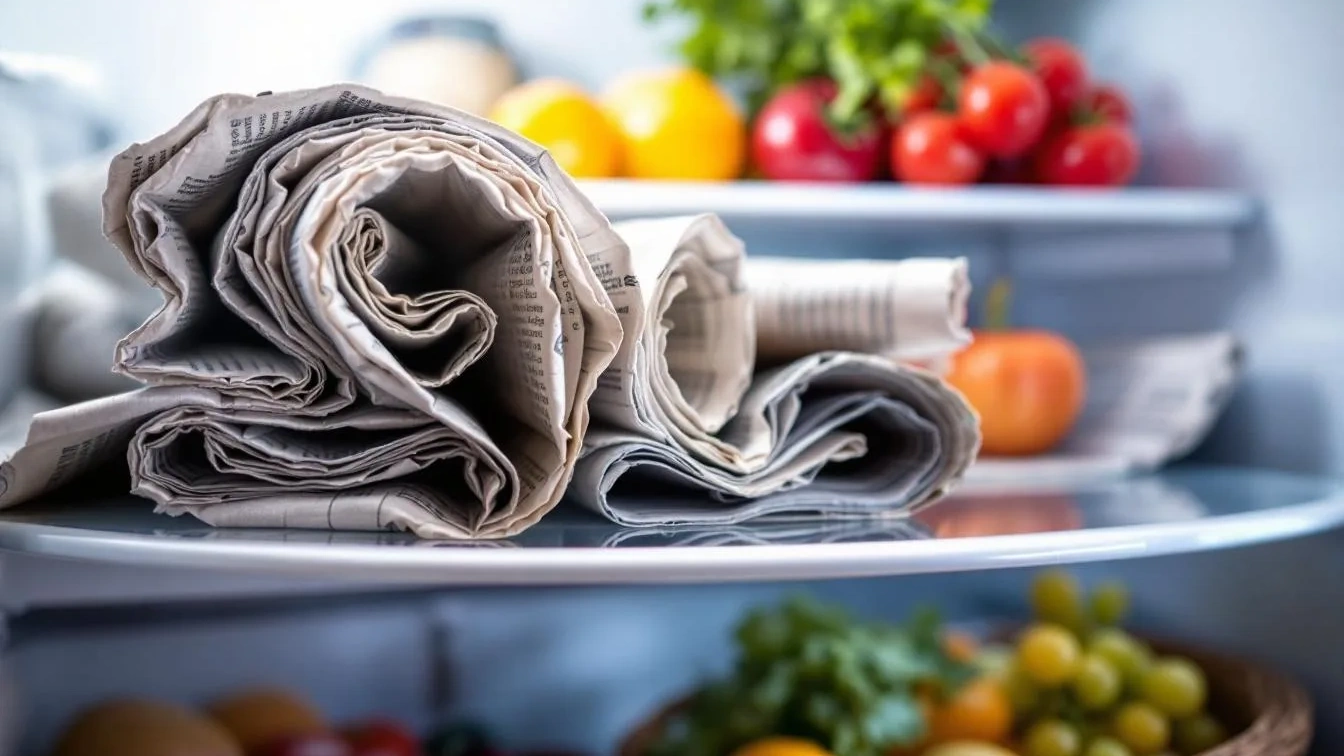 De ‘kranten-truc’: Waarom je ze vandaag nog in je koelkast moet leggen tegen geurtjes