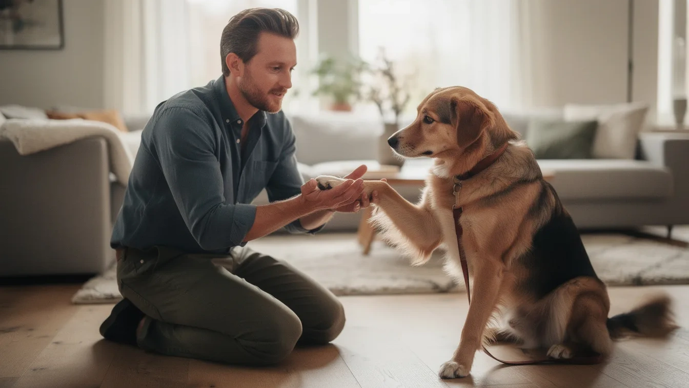 Dierentrainers leggen uit: Je hond een pootje laten geven is meer dan alleen spelen