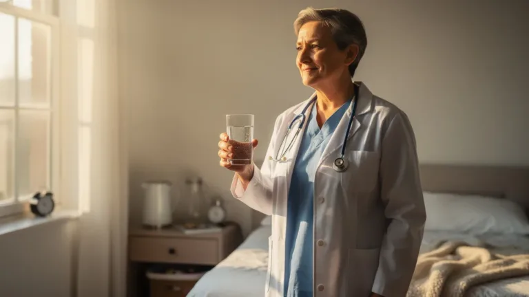 Dokter onthult waarom een ​​glas water direct na het wakker worden belangrijker is dan je denkt