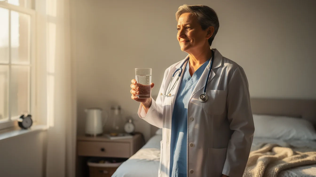Dokter onthult waarom een ​​glas water direct na het wakker worden belangrijker is dan je denkt