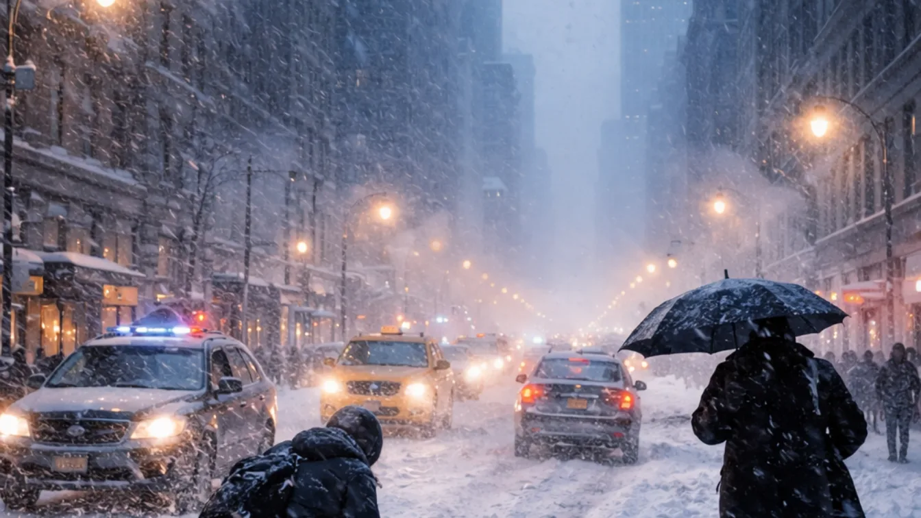 Drie doden door extreme kou in New York terwijl VS zich voorbereidt op ‘monsterstorm’