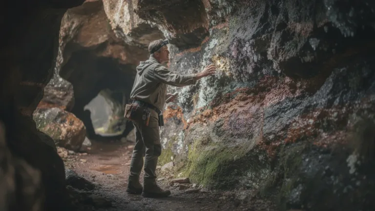 Een geoloog ging een grot in en vond per ongeluk een nieuw vakgebied uit