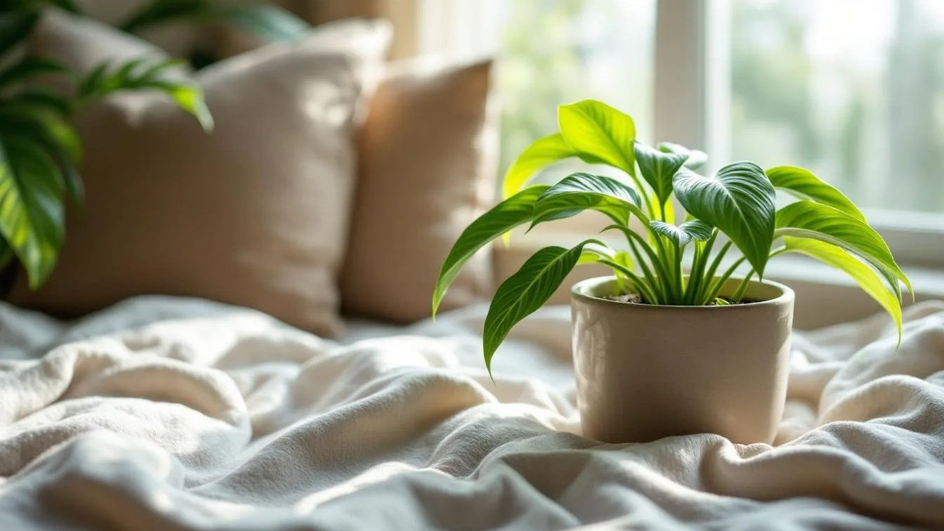 Een kamerplant die je slaap verbetert en diepe slaap stimuleert met 37%