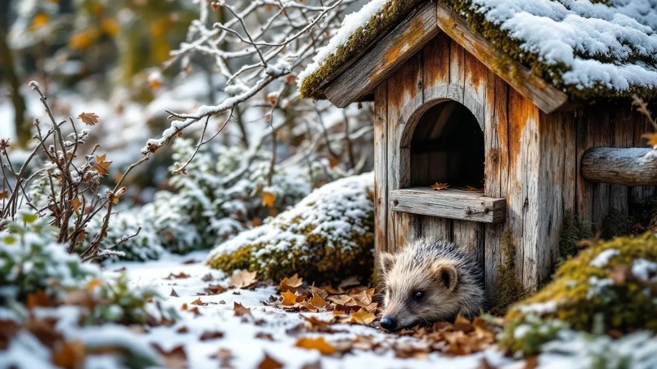 Egels in nood: Hoe een alledaags voorwerp in je tuin een leven kan redden deze winter