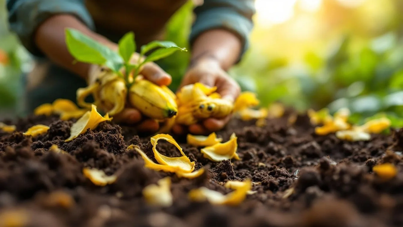 Expert onthult waarom bananenschillen elke dag in de tuin van pas komen