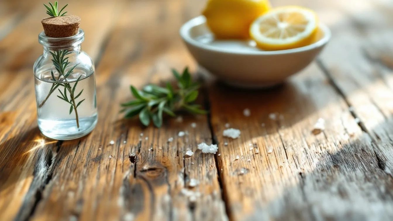 Gebruik geen allesreiniger op je houten tafel: dit natuurlijke middel is beter