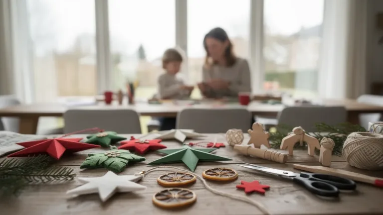U hoeft geen dure spullen te kopen, met deze handgemaakte versieringen wordt het hele gezin volgend jaar blij gemaakt!