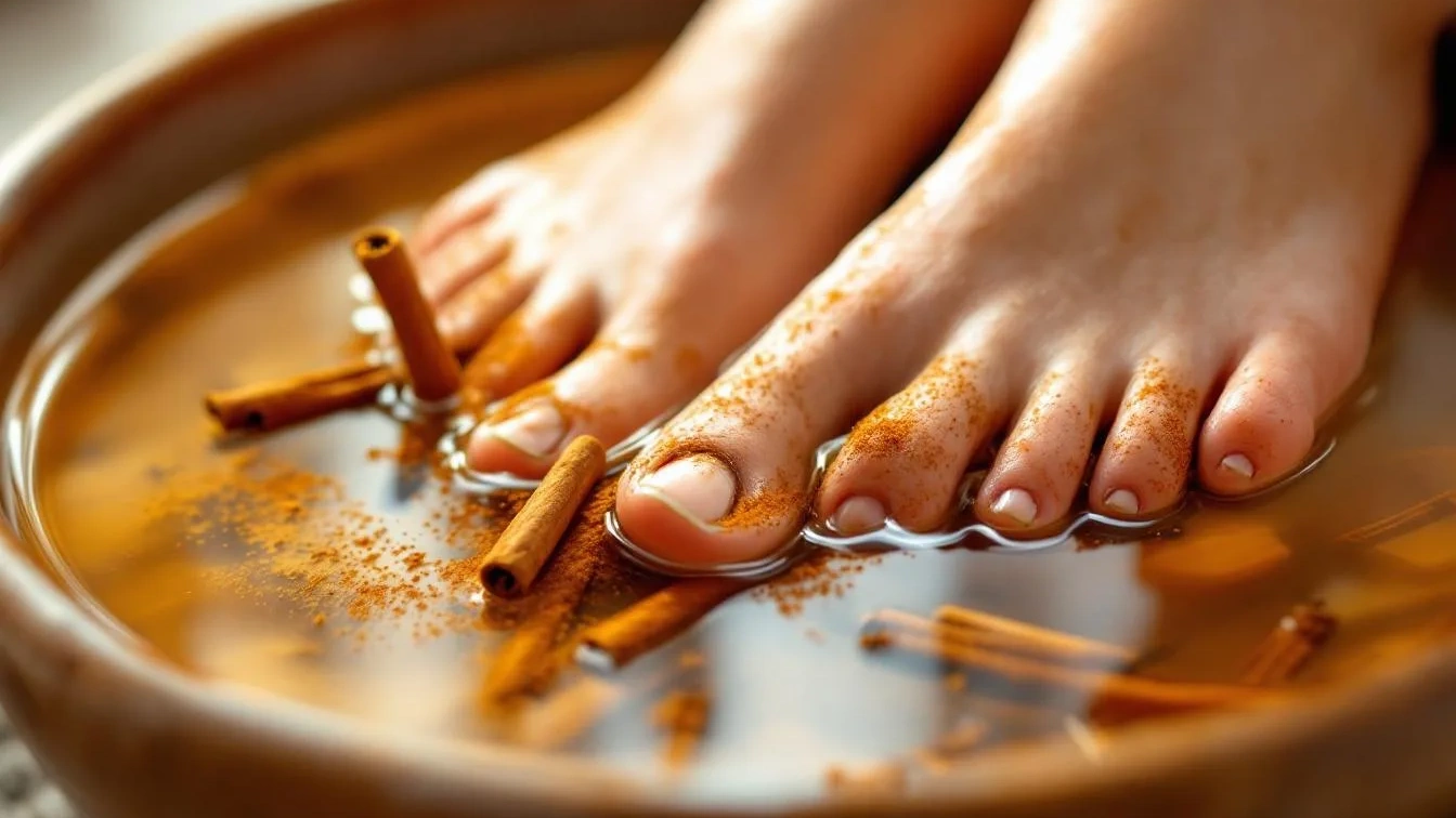 Geen zeep of crème: voeten wassen met kaneel heeft verrassende voordelen