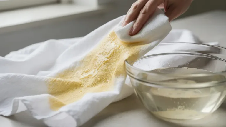 Gele vlekken: De simpele truc die witgoed direct weer wit maakt