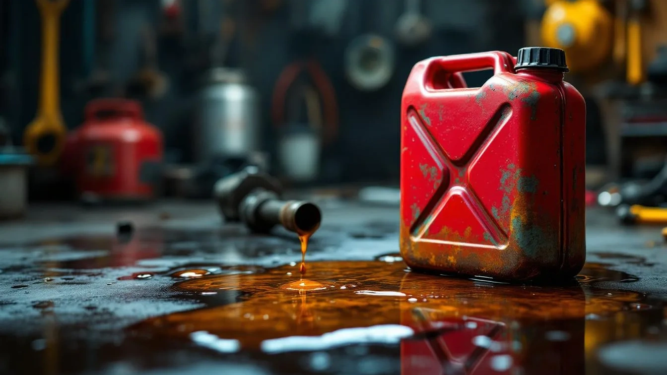 Gevaar in de garage: Waarom die oude jerrycan brandstof je nu duizenden euro’s aan reparaties kost