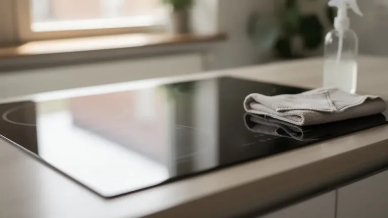 Clean your glass ceramic hob without scratching? Forget aggressive cleaning agents and use this