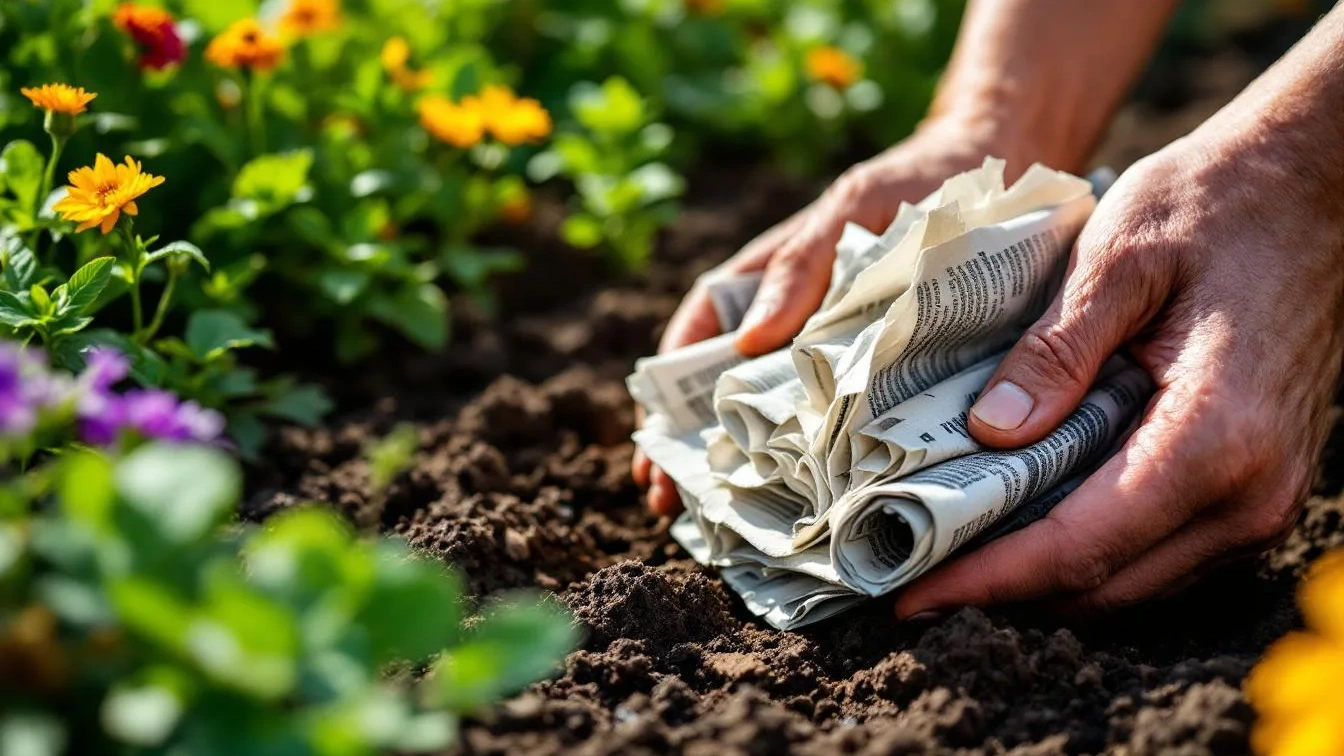 Gooi die oude kranten niet weg: 5 verrassende redenen waarom tuiniers ze in de grond stoppen