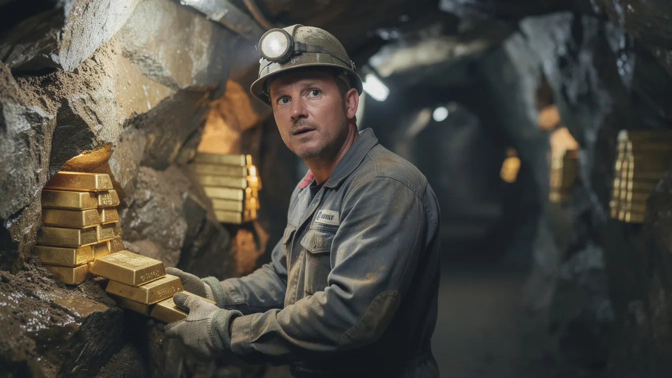 Goudstaven gevonden op een kilometer diepte: Sporen leiden naar één specifiek land