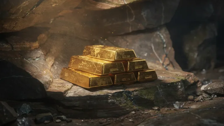 Verrassende herkomst van goudstaven gevonden op een diepte van één kilometer