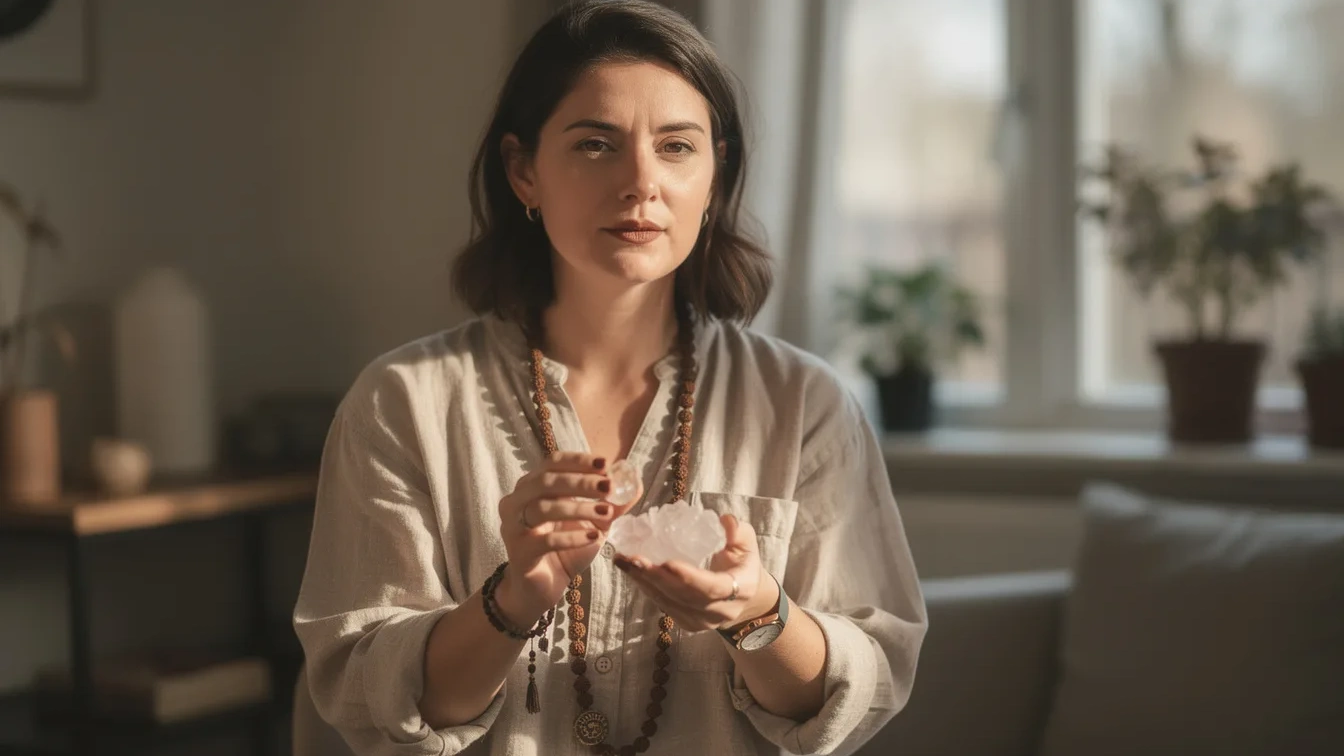 Het Chakra-experiment: Mijn 21 dagen met kristallen en rudraksha-kralen