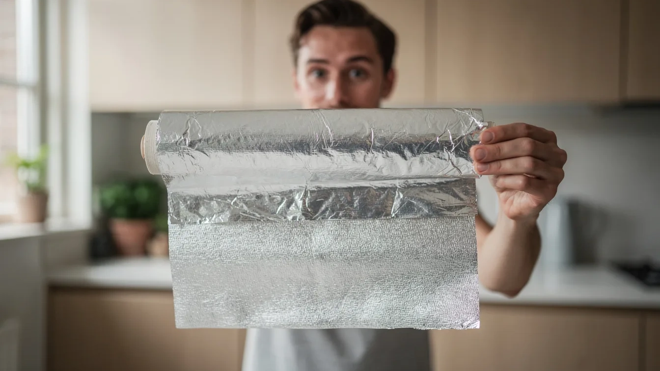Het aluminiumfolie-geheim: Welke kant moet je nu écht gebruiken?