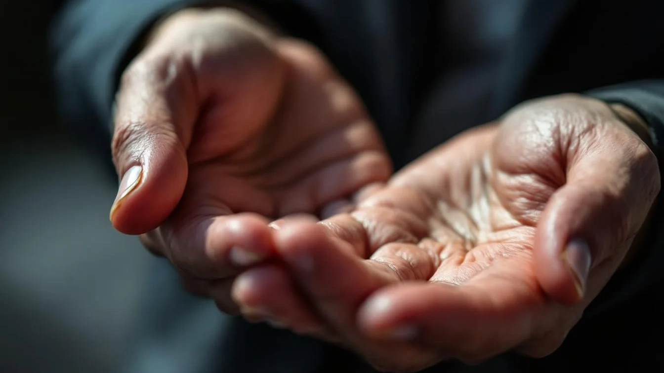 Het signaal aan je handen dat verraadt dat je te veel piekert