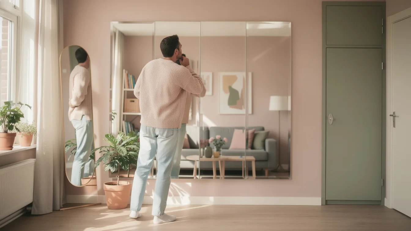 Het spiegeleffect: De kleurtruc die kleine appartementen enorm laat lijken