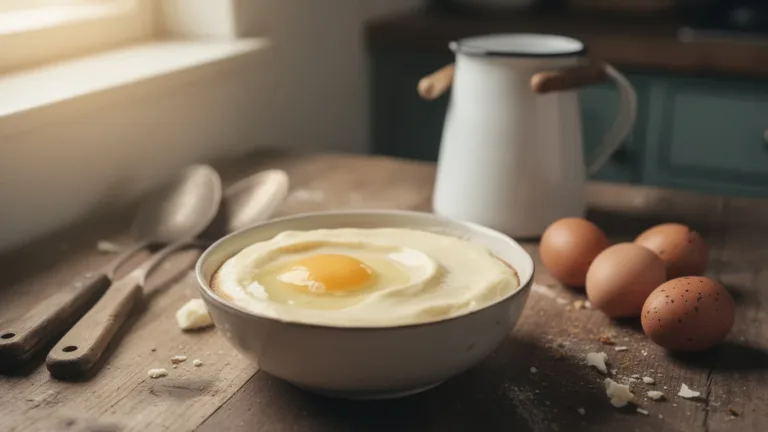 Het vergeten 5-minuten dessert dat eieren en melk omtovert tot jeugdsentiment
