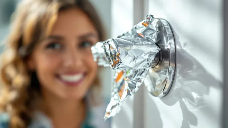 Huiseigenaar onthult: waarom aluminiumfolie op je deurklink onmisbaar is