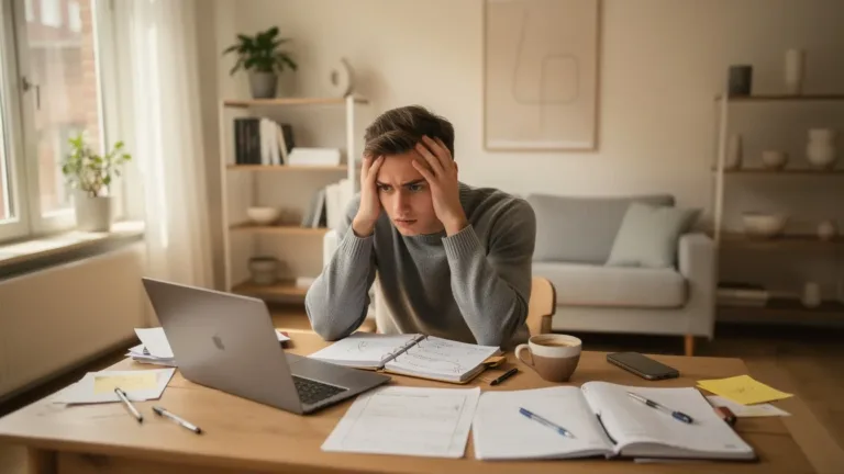 Ik deed mijn taken in de verkeerde volgorde, mijn energie verdween compleet