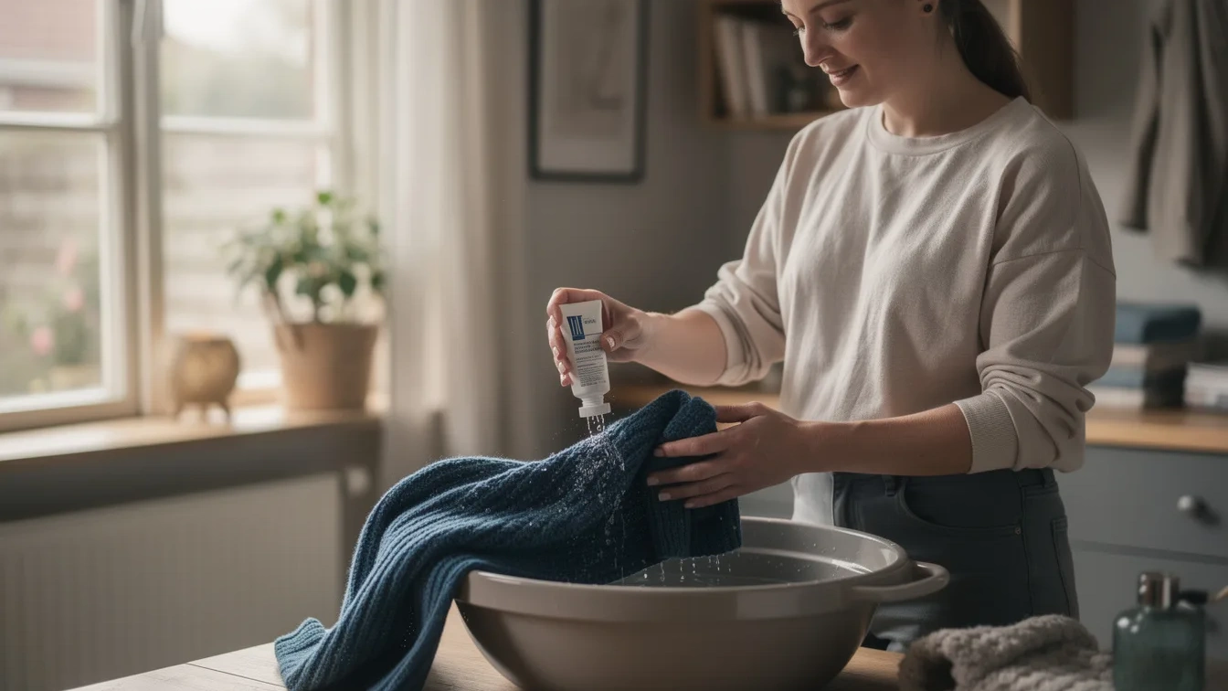 Ik doe dit altijd voor het wassen, mijn nieuwe kleren krimpen nooit meer