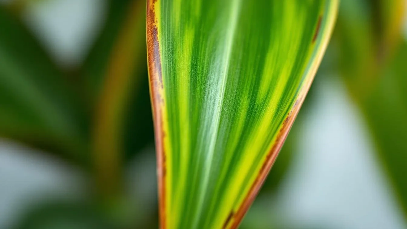 Ik onderzocht waarom bladpunten van kamerplanten uitdrogen: dit is de reden