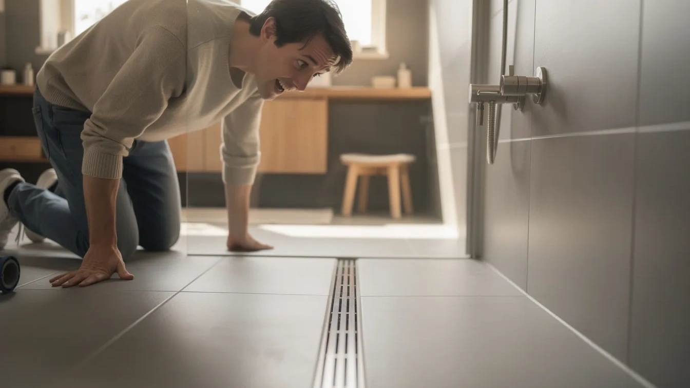 Ik probeerde deze loodgieterstruc, mijn douche was vrij zonder sifon te demonteren