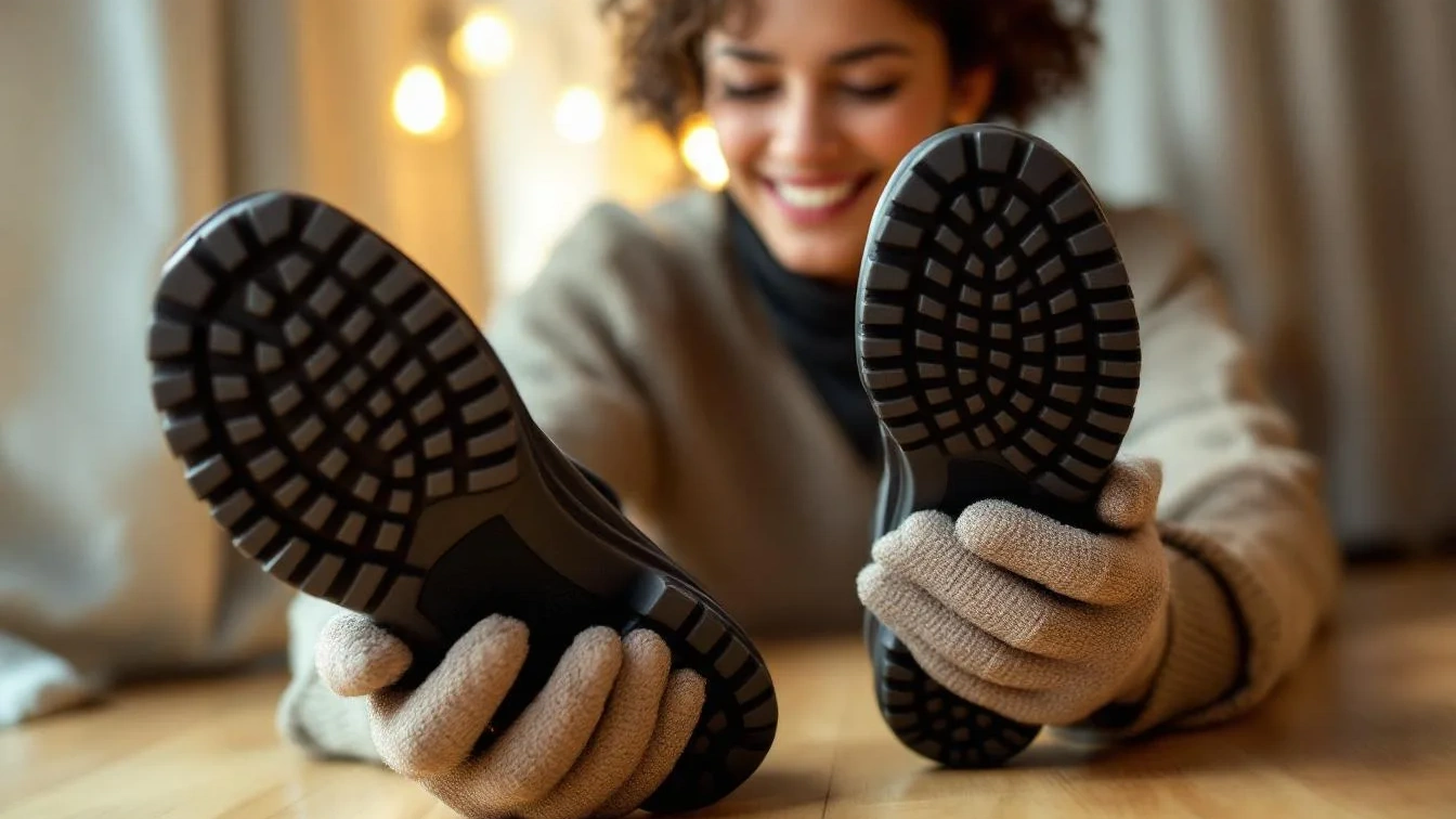 Ik probeerde deze truc: mijn gladde schoenzolen zijn nu eindelijk veilig